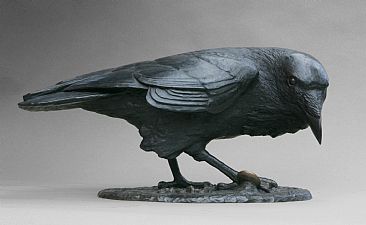 Found Object - Raven by Andrea Rich