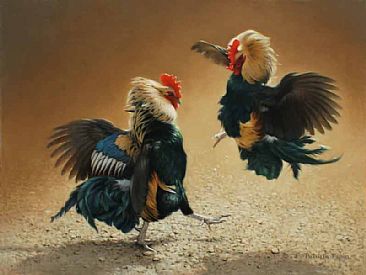 Rooster Dual - Rooster by Patricia Pepin