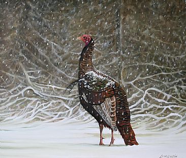 Soft Snowfall - Turkey by Len Rusin