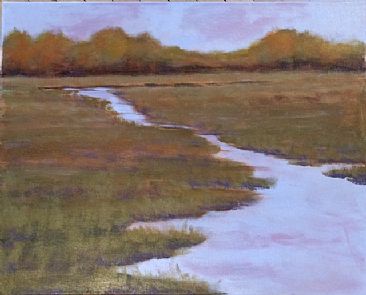 Fall Colors - Landscape, Riverscape by Betsy Popp