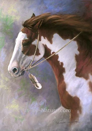 In the Wind - equine by Deb Gengler-Copple