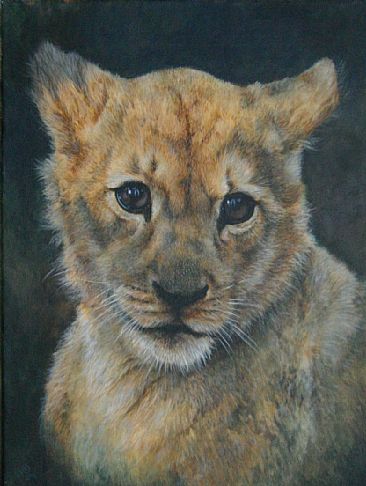 Barbary Babe - Barbary Lion Cub (female) by Lauren Bissell