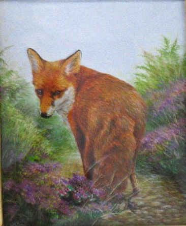 Foxberry Road - Red fox by Lauren Bissell