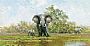 After the Rains - Elephants by David Shepherd (2)